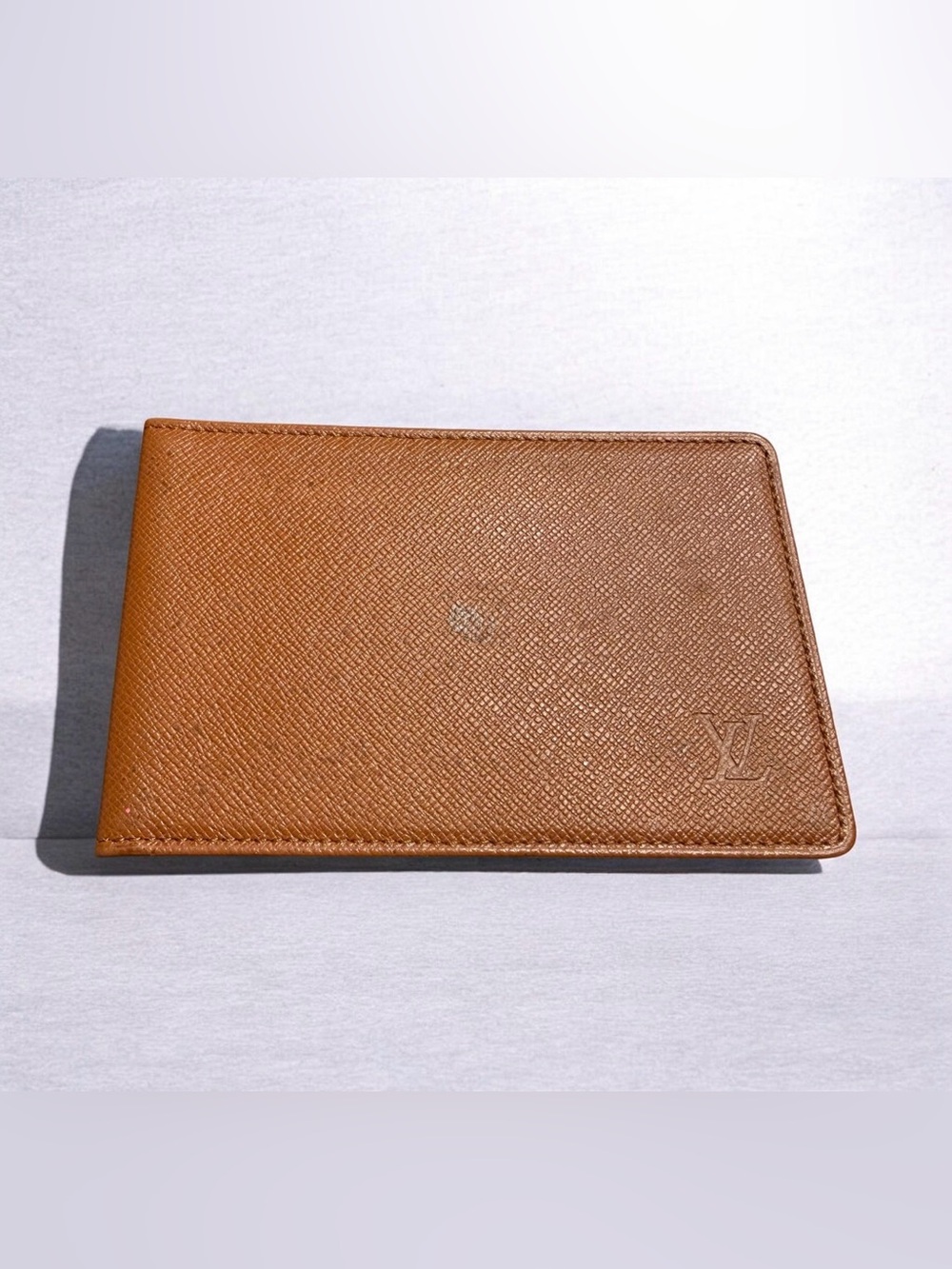 ✨Louis Vuitton LV Taiga Leather Card / ID / Photo Holder Case Wallet